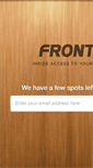 Mobile Screenshot of frontoffice.com